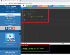 ing 'Hello World' Using f in Embedded C Programming