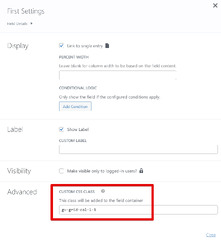 Adding Custom CSS classes to fields or widgets - GravityKit ...