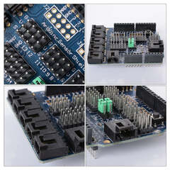 Iduino ST1035 extensionsmodul 1 St. suitable (SODIAL Arduino Uno Mega Duemilanove Sensor Shield Digital Analog Module Servo Motor)