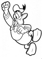 Donald Duck (Daisy Duck)