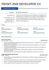 Front-End%20Developer%20CV:%20Template,%20Examples,%20&%20Tips