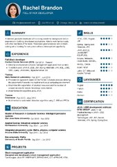 Full-Stack developer Resume Example in 2024 - ResumeKraft