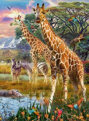 Ravensburger Children's Puzzle 12943 Colourful Savannah Puzzle for Children from 7 Years with 150 Pieces XXL Format (RGS Group Giraffes 120 Piece Jigsaw Puzzle)