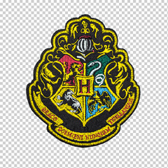 Harry Potter Hogwarts Crest Patch (Harry Potter House Crests Patches 6-Pack