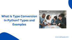 What is Type Conversion in Python? Types and Examples