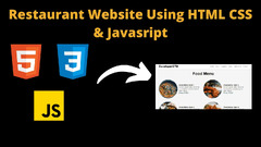 Restaurant Website Using HTML, CSS & JavaScript