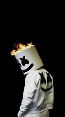 Best Marshmello, Burning Black Marshmello, dj marshmello,phone ...