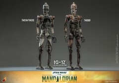 Star Wars The Mandalorian IG-12 with Accessories 1/6th Scale Hot Toys Action Figure (Hot Toys 1/6 IG-12 Nevarro Figure)