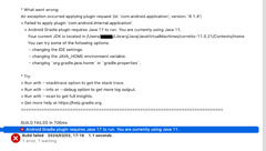 KMP】Android Gradle plugin requires Java 17 to run. You are ...