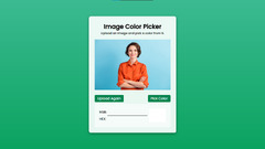 Image Color Picker Using HTML, CSS and JavaScript with Source Code ...