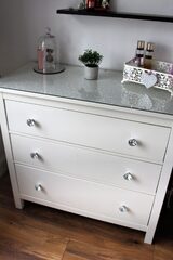 IKEA Hemnes (Hemnes Dresser With Glass Top)