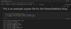 PowerShell%20is%20fun%20:)Jupyter%20notebooks%20in%20VSCode%20with%20PowerShell%20...