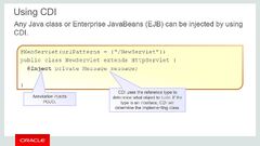 Back-end Apps: Contexts & Dependency Injection (CDI) - Java EE 7 ...