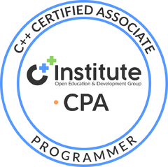 C++ Certified Associate Programmer