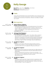 Senior Software Engineer Resume Sample | Kickresume