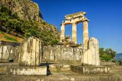 Tholos of Athena Pronaia (Temple of Athena, Delphi, Greece)