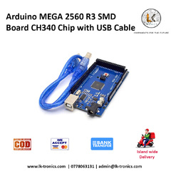 Arduino Mega 2560 Rev3 (Arduino Compatible Mega 2560 ATmega2560 Mega2560 R3 Board + USB Cable)