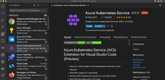 Visual Studio Code (Azure Kubernetes Service)