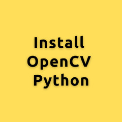 OpenCV (Python)