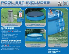 Intex Easy Set Pool Set with Filter Pump Includes - Simply Fun Pools