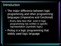 Prolog