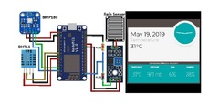 Iot Live Weather Station Monitor Using NodeMCU ESP8266 (Arduino Nodemcu Esp8266)