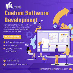 Top Custom Software Development in Bhopal | iT Brain Software