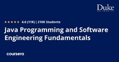 Java Programming and Software Engineering Fundamentals Specialization