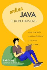 Java Programming Online Course Book Cover Template - Mediamodifier