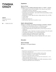 Java Software Developer Resume Samples | Velvet Jobs