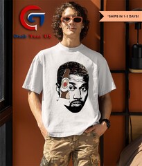 Limited Kanye West Vintage 90s T-Shirt, Gift For Woman and Man Unisex T-Shirt