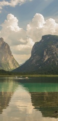 Lake Mountains Water Reflection LandscapeNature