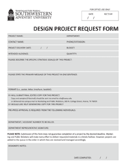 Design Request Form