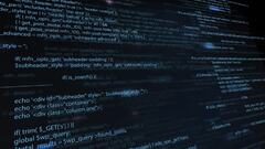 Programming Source Code Abstract Background. Developer Screen ...