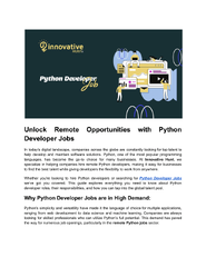 PDF) Top Sites for Remote Python Developer Jobs