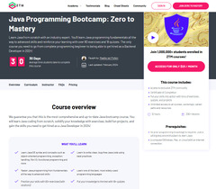 Java Programming Bootcamp - Zero To Mastery