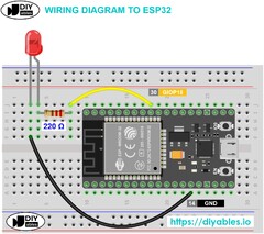 DIYables LED Kit for Arduino, ESP32, ESP8266, Raspberry Pi