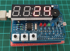 LED Real Time Clock Temperature Sensor Shield for Arduino (Real Time Clock Module for Arduino)