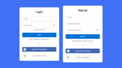 Login & Signup Form in HTML CSS JavaScript | With Source Code