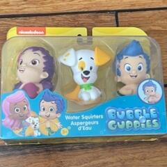 Fisher-Price Bubble Guppies Bath Squirters (Fisher-Price Bubble Guppies, Bath Squirters: Nonny, Bubble Puppy and Shark)