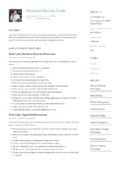 Cook Resume   Writing Guide | 12 Resume TEMPLATES | 2019