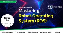 Mastering Robot Operating System – Live Course by Lentin Joseph