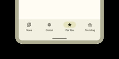 Material Bottom Navigation Bar (Material Design)