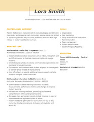 Mathematician Resume Examples & Samples for 2024