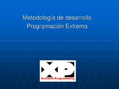 PPT - Metodología de desarrollo Programación Extrema PowerPoint ...