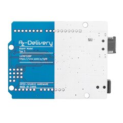 AZ-Delivery LGT8F328P Microcontroller with CH340 Compatible with Arduino IDE (Arduino Uno R3)