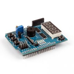 DollaTek Multifunctional Extension Card Shield for Arduino UNO R3 (Multifunction Shield for Arduino UNO/Leonardo)