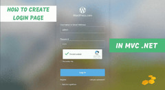 Login Page in ASP.NET MVC
