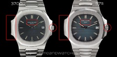 Patek Philippe Nautilus (Patek Philippe Nautilus 5711/1a-011 with 26.5 Ct VS Diamond Men's)