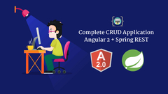 Complete CRUD Application Angular 2 + Spring REST A 2.0